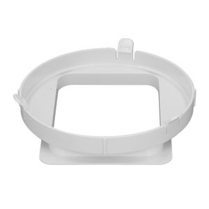 Adaptateur/ Prolongateur Pour Tuyau De Climatisation – Raccord Universel 13/15 Cm – Blanc, ABS – Pour Évacuation Air/ Eau