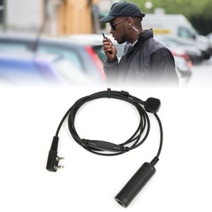 TALKIE-WALKIE Adaptateur tactique U94 PTT avec câble et prise de casque. pour talkie walkie Kenwood 10698
