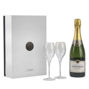 CHAMPAGNE Coffret cadeau champagne Taittinger Brut Prestige 