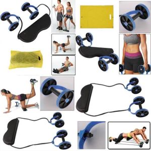 Roue abdominale AB Trainer AB Wheel Appareil pour abdominaux AB Roller Deluxe