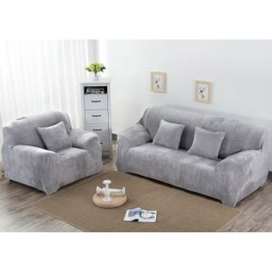 Élastique repose-téte Housse de Fauteuil, Polyester Coton Housse De Chaise  [268] - Cdiscount Maison