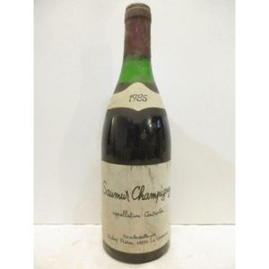 VIN ROUGE saumur-champigny aubert frères rouge 1985 - loire 