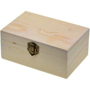 * Lot de 3 boîtes gigognes en bois de pin dd148-150 mémoire stockage boîte bijou