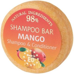 SHAMPOING Shampoo Bar 60g, Handmade, Natural, With Macadamia Oil And Vitamin E, Sls Free (Shampoo-conditioner Mango \u2013 for all hair [1569]