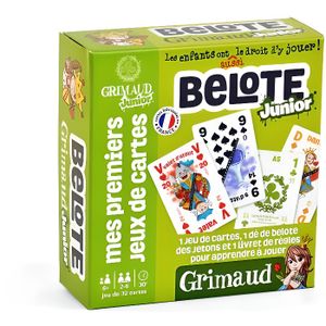 CARTES DE JEU Jeu de cartes Grimaud Junior Belote - 32 cartes - 