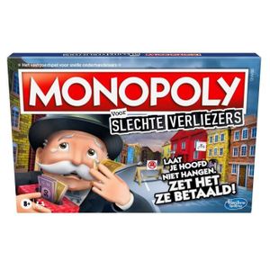 JEU SOCIÉTÉ - PLATEAU Hasbro jeu de société Monopoly Loser édition (NL)