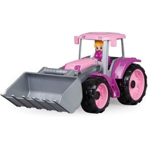 TRACTEUR - CHANTIER Lena tracteur Truxx girls 37 x 17 cm rose/gris 2-p