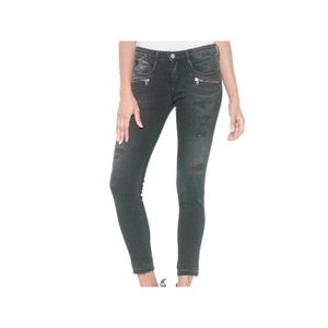 Pantalon Jeans 'Le Temps Des Cerises' Blanc - Taille 34 - Coupe Skinny/Slim - Denim - Occasion Parfait État