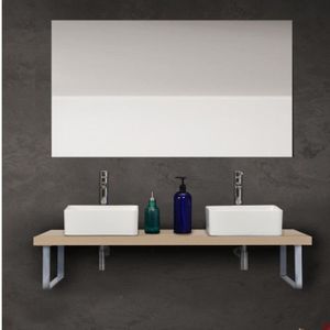Plan De Vasque Pour Salle De Bain Plan Suspendu Pour Vasque Achat Vente Pas Cher