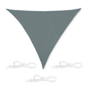 VOILE D'OMBRAGE Voile d'ombrage triangle gris - 10035860-986