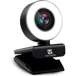 WEBCAM Vitade Webcam Full HD 1080p avec microphone et bag