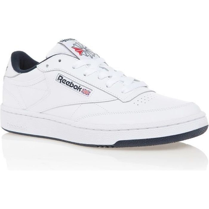 Nuchter Bondgenoot Pelagisch REEBOK Baskets Club C85 Cuir - Homme - Blanc - Cdiscount Sport