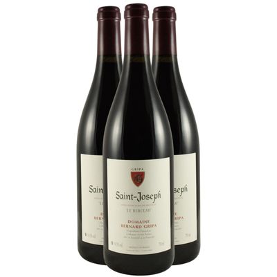 Domaine Bernard Gripa Saint-Joseph Le Berceau 2016 - Vin Rouge de la Vallée du Rhône (3x75cl)