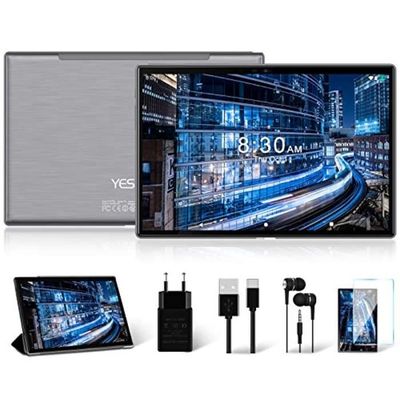 TABLETTE YESTEL T5 Tactile 10 Pouces avec 5G + 2.4G WiFi, Android