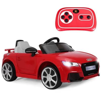 GOPLUS Voiture Electrique pour Enfants Audi TTRS Porteur Enfant