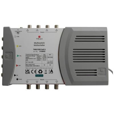 Centrale TV TMB 2500 HD4K - 5 Entrées / 1 Sortie VHF UHF FM - Neuf