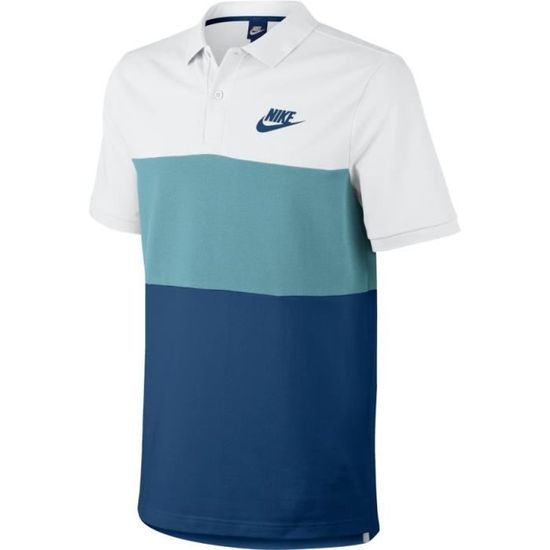 Polo nike homme blanc top