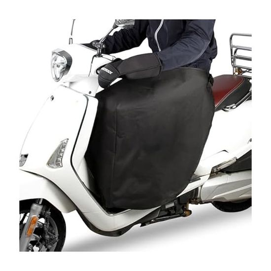 Tablier Moto Housse Protection Jambes Scooter - Coupe-Vent Imperméable Queta Coupe Vent Scooter