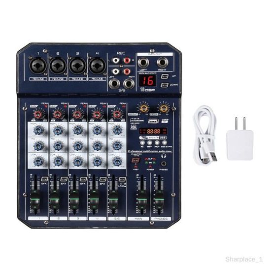 Table De Mixage Karaoké Pro.2 KM-36 Vintage Hifi Stéréo Changeur De Voix Occasion