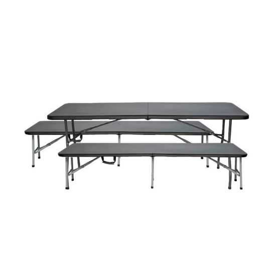 PANCA POLIETILENE HD CATERING PIEGHEVOLE CM 180x25x43