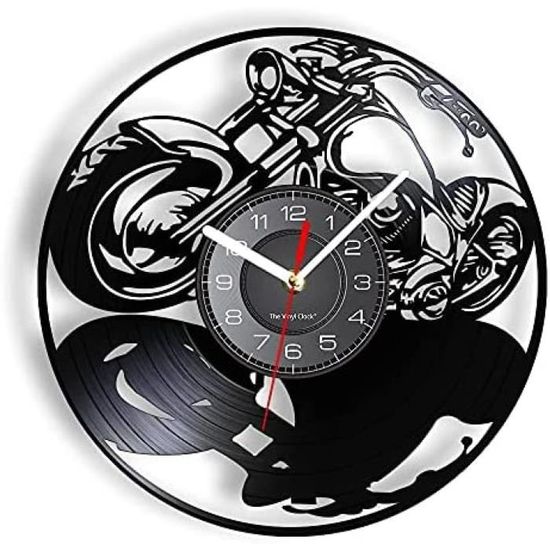 Horloge Guidon Moto Étanche - Affichage Lumineux, Montre Avec Clé Pour Vélo, Scooter, Bureau