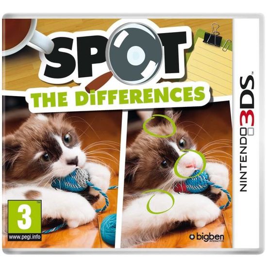 3DS SPOT DIFFERENCES