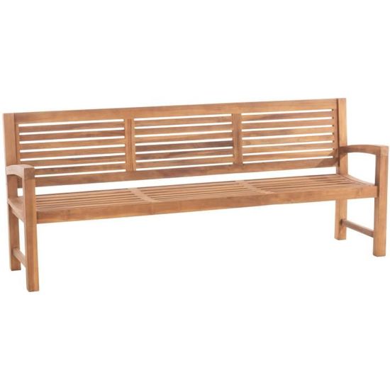Beautissu Banc Exterieur Jardin Résistant Aux Intempéries 3 Places 150 Cm – RD - Jardin