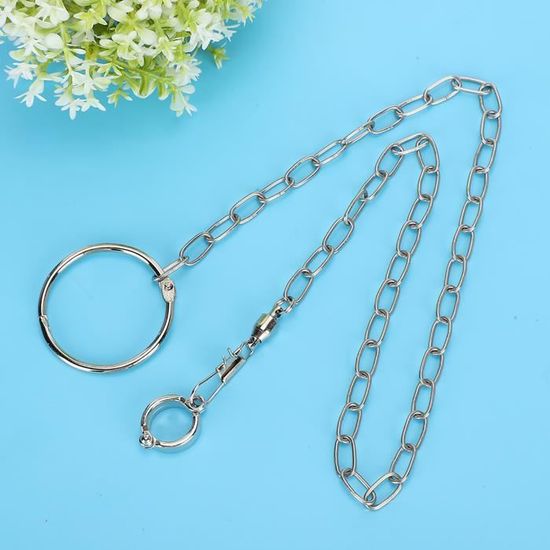 SOFIALXC Chaîne de sécurité en acier inoxydable 304, avec maillons rapides, chaînes à boucle de 1 m de long, 5 mm de diamètre