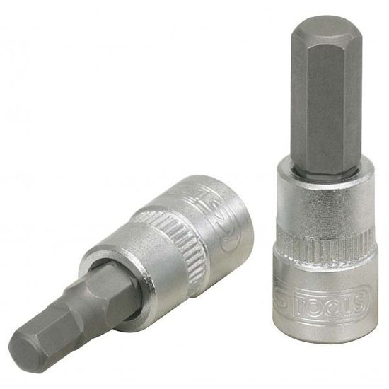 Douille 6 Pans KS Tools 1'' 75mm Courte - Chrome Vanadium - Version Courte