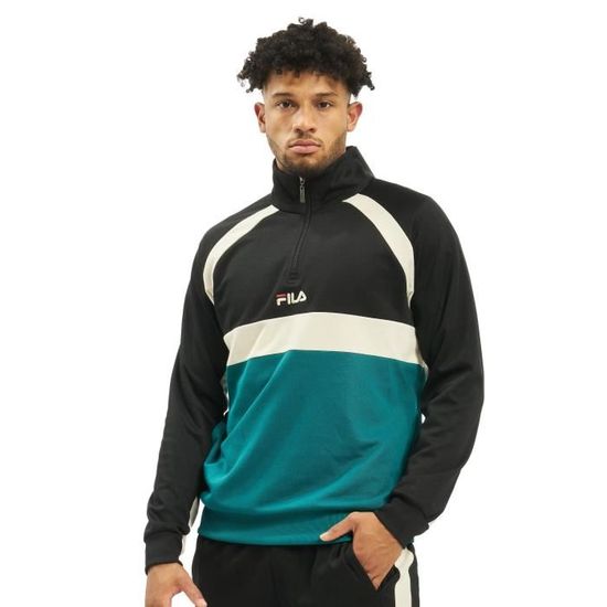 sweat fila homme verte