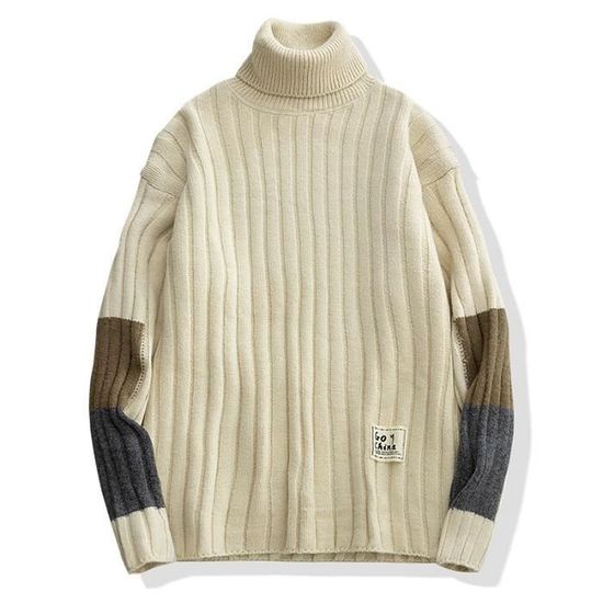 Haut Tricoté Femme Dsquared2 - Taille S (IT40) - Coton Beige - Manches Longues
