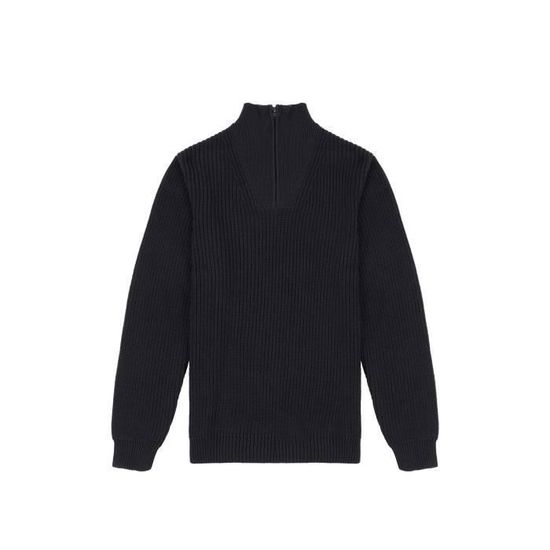 JACK & JONES Jprbladallas Pull En Tricot à Col Montant Pour Homme, Forest River, XL