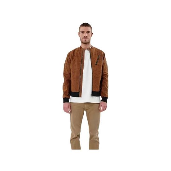 Veste marron homme 2025