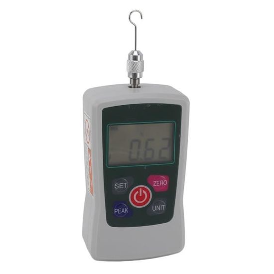 Dynamomètre Numérique 500N Portable | Écran Rétroéclairé, 3 Modes De Mesure, Conversion D'unités, Idéal Pour Tests Industriels