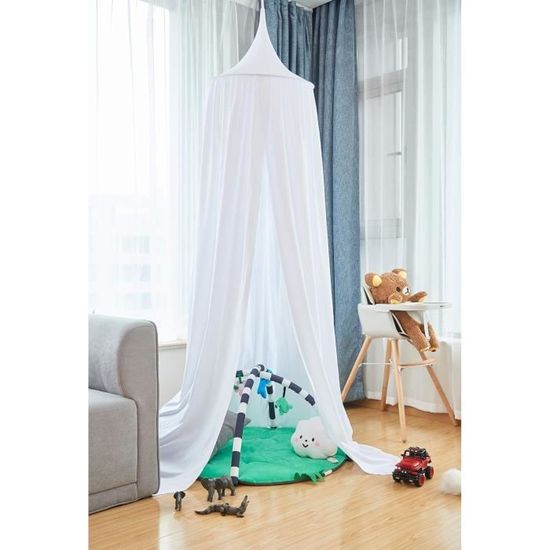 Lit Baldaquin 160x200cm (Collection Bali) • Structure en bambou • Kit-M