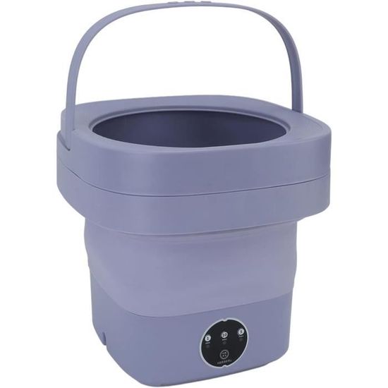 Mini Lave-Linge Pliable Portable 11L – 3 Modes Timer, ABS/PP, 110-240V, Idéal Voyage, Dortoir, Bébé (Prise UE)