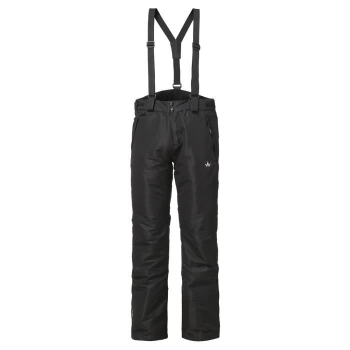 WANABEE Pantalon de ski ALPINA 100 PAN Homme Noir Cdiscount