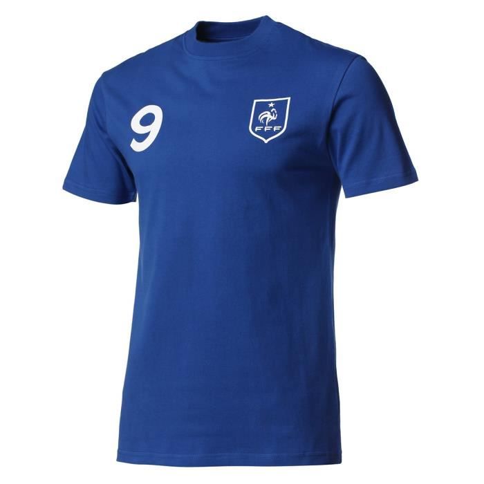 WEEPLAY T-Shirt Giroud N°9 - Adulte - Bleu