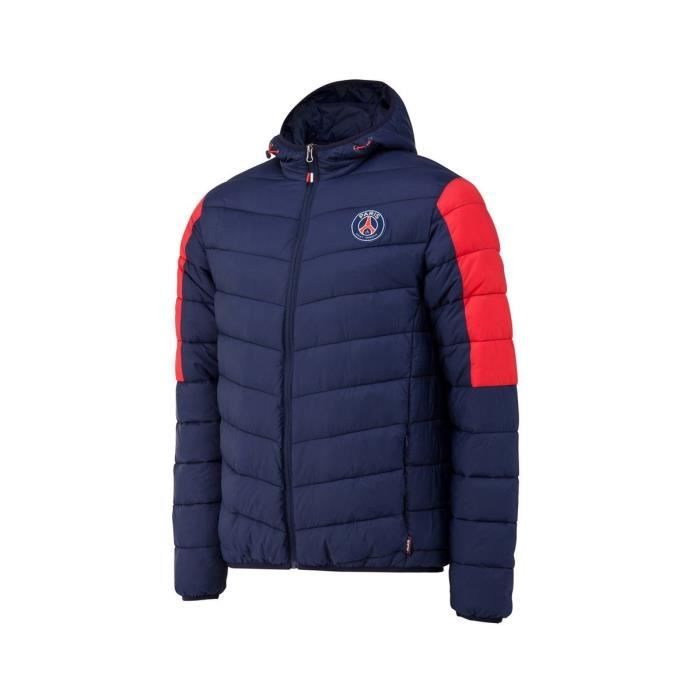 Doudoune psg bleu shop
