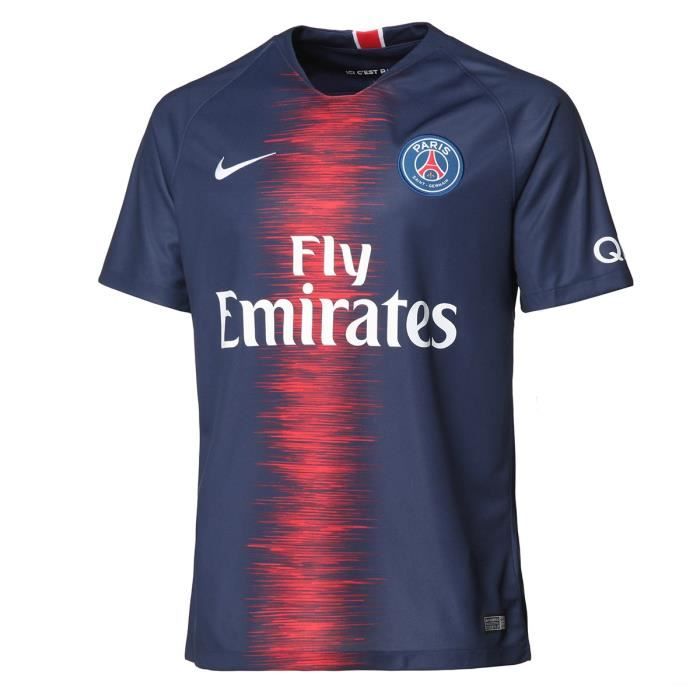 NIKE Maillot PSG Domicile 18 Neymar Homme Bleu Cdiscount Sport