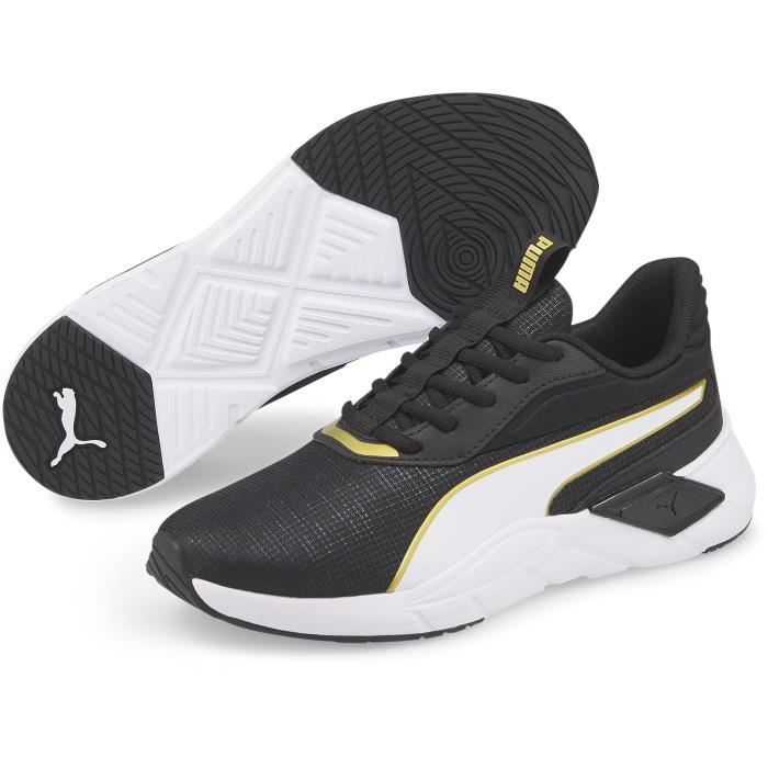 Puma blanc sales et noir