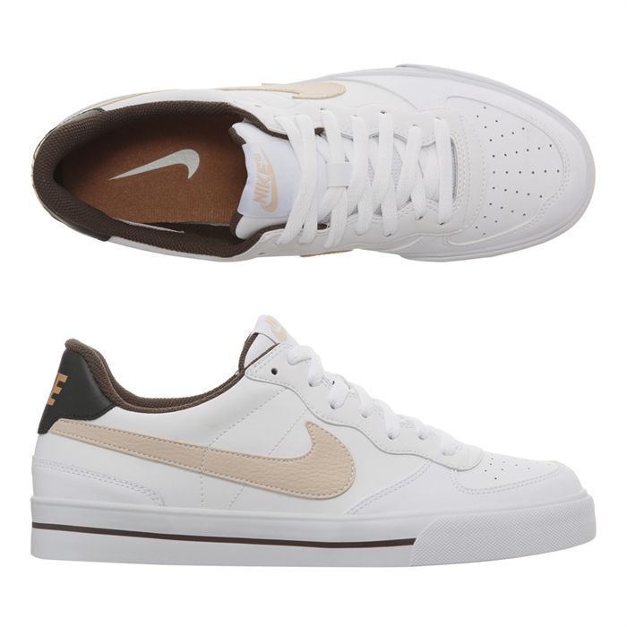 NIKE Baskets Sweet Ace 83 Homme Blanc, beige et marron - Cdiscount  Chaussures