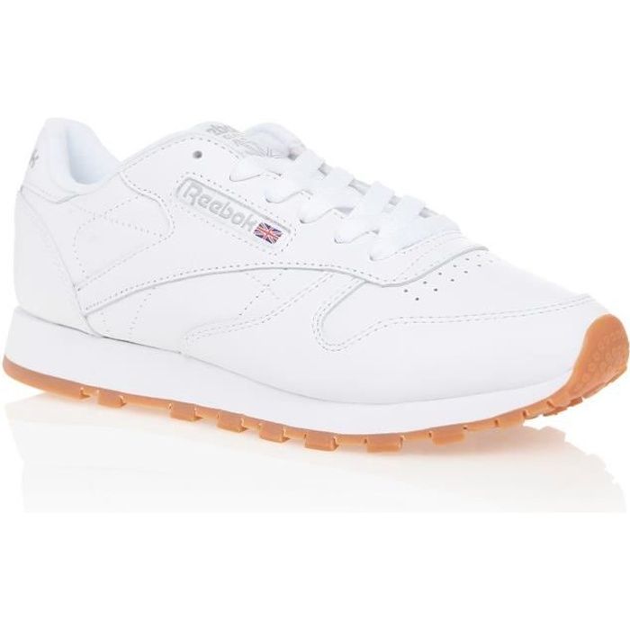 reebok femme grise et blanche