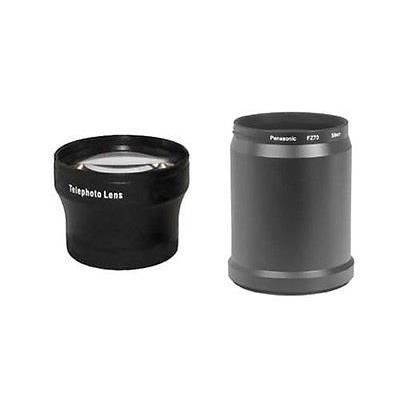TelePhoto Lens + Tube Adaptor bundle for Panasonic DMC-FZ70 Panasonic DMC-FZ70K Panasonic DMC-FZ72