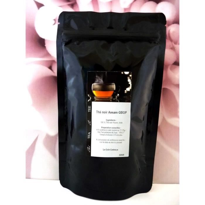 Thé noir Assam GBOP 100g