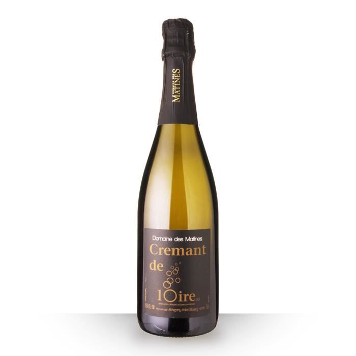 Domaine des Matines 2017 AOC Crémant de Loire - 75cl - Vin Blanc