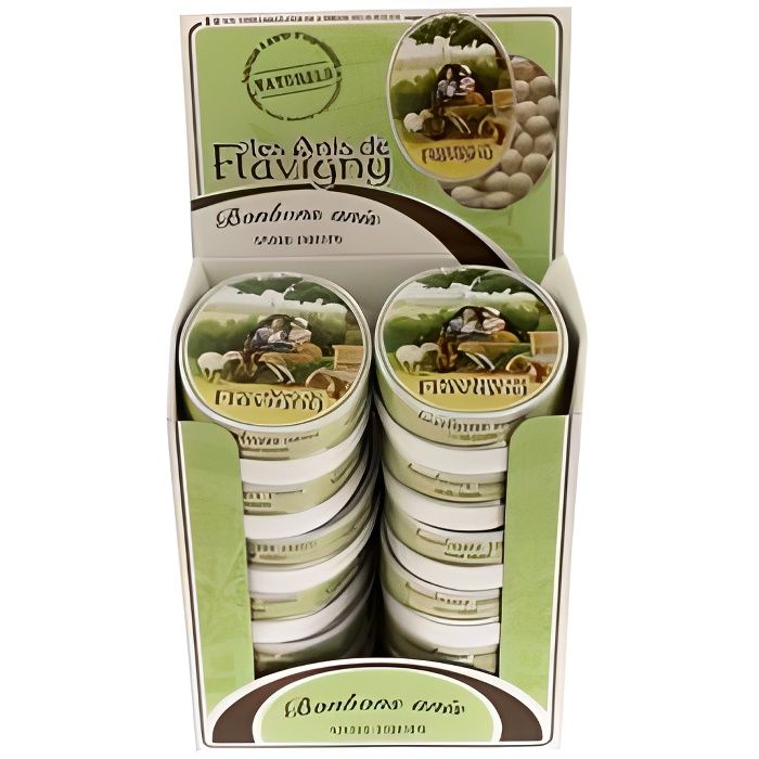 Flavigny - boite ovale 50g gout anis