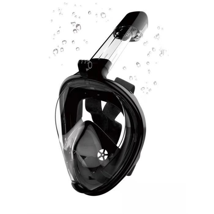 180 ° Vue panoramique Snorkel Masque Lunettes de plongée visage complet pour adultes Enfants L - XL XU14A9