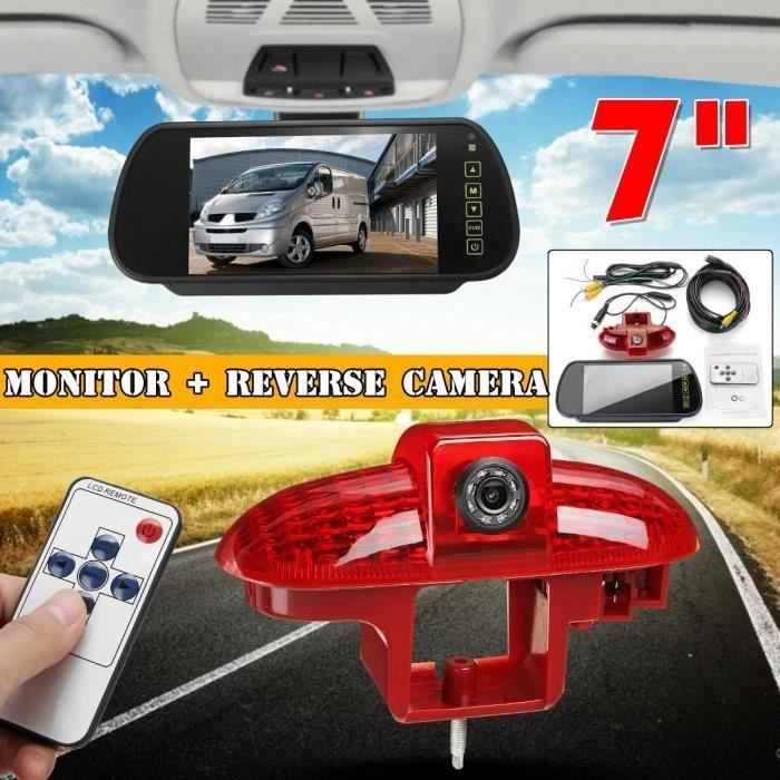 7" Moniteur + Caméra de recul NTSC Kit Pour Renault Trafic 2001-2014