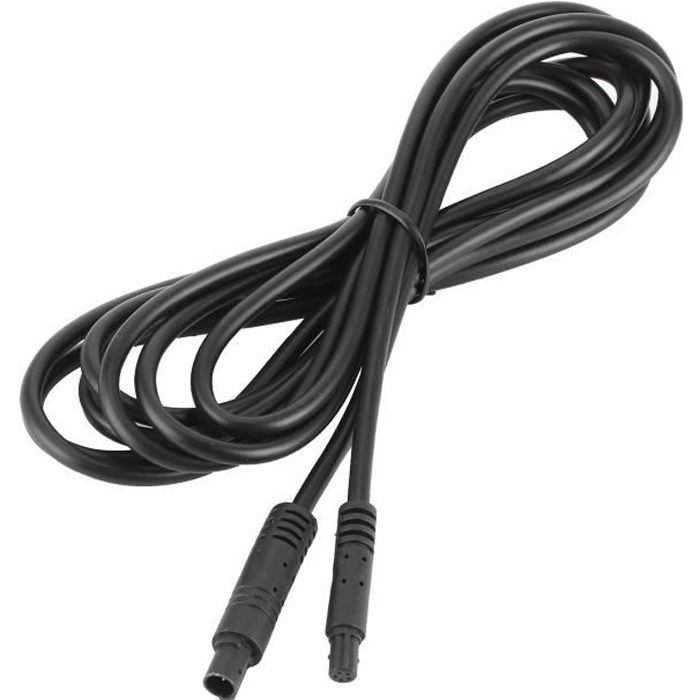 Drfeify Rallonge de caméra de recul Câble d'extension de caméra de recul 8.2ft 5Pin mâle à la ligne de vue arrière de voiture